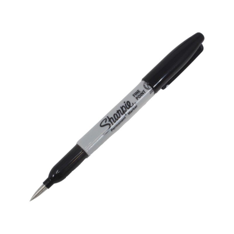 TacKnives EDC Sharpie Black TacKnives EDC Sharpies with Titanium Tip Black