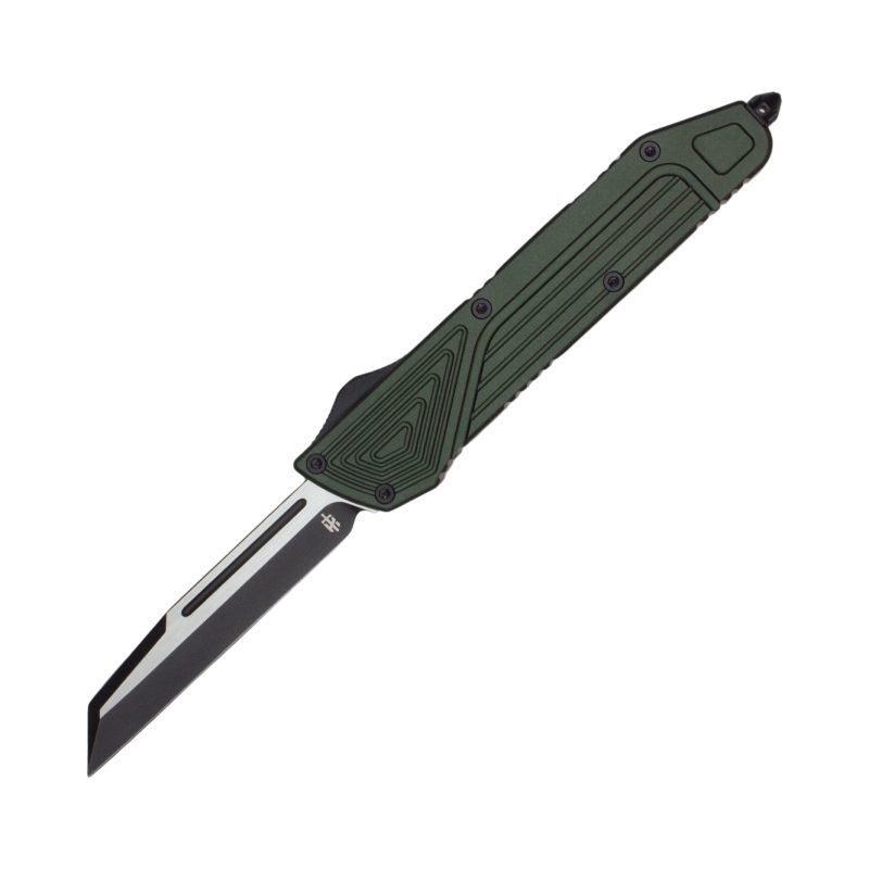 TAKCOM Chimera OTF Knife Green Wharncliffe DLC TAKCOM Chimera OTF Knife Green Wharncliffe DLC