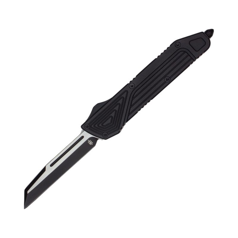 TAKCOM Chimera OTF Knife Black Wharncliffe DLC TAKCOM Chimera OTF Knife Black Wharncliffe DLC