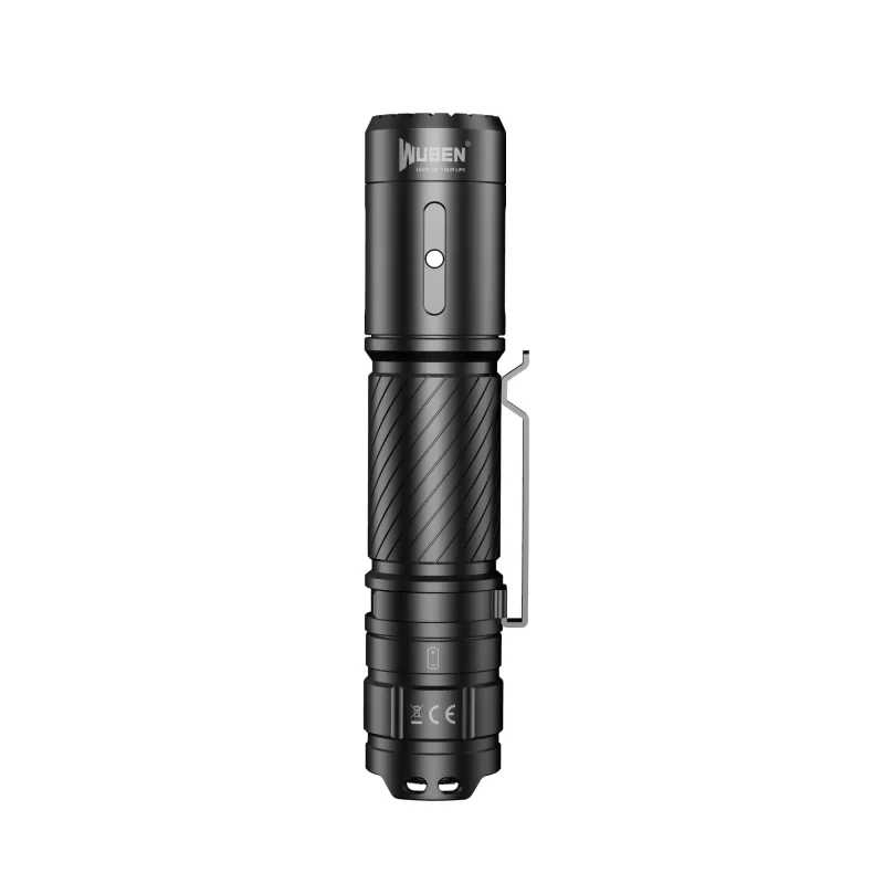 Wuben-C3-Compact-Flashlight-01 Wuben C3 Compact Flashlight - 1200 Lumen Side View