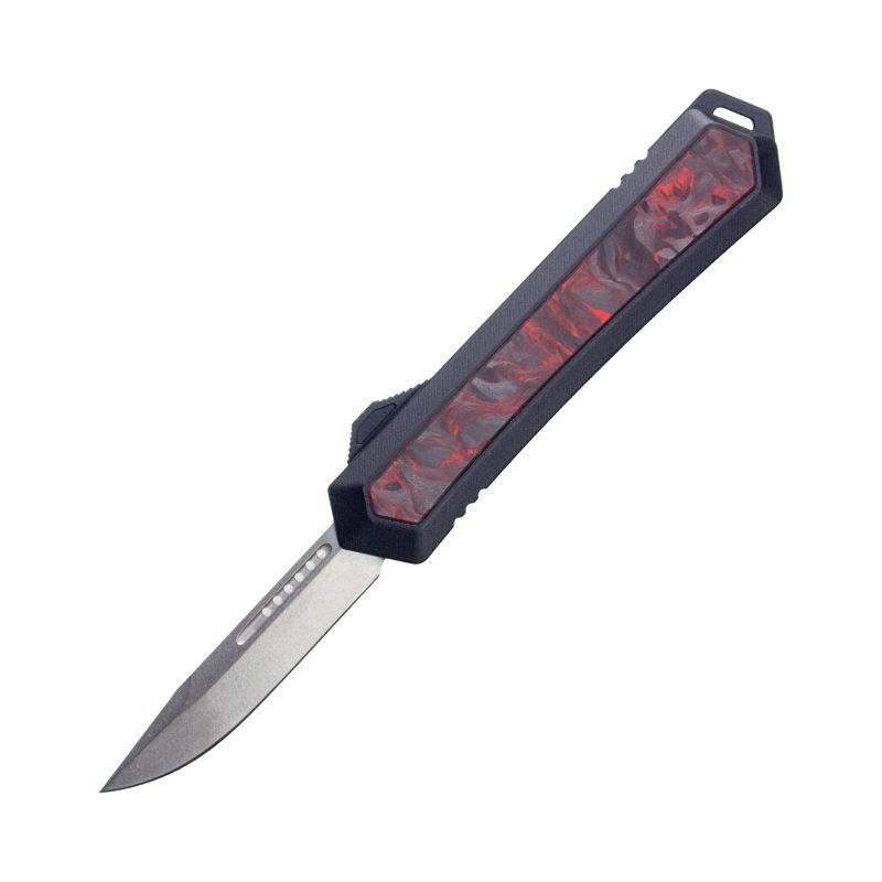 TacKnives Benji Red Carbon Fiber TacKnives Benji Red Carbon Fiber